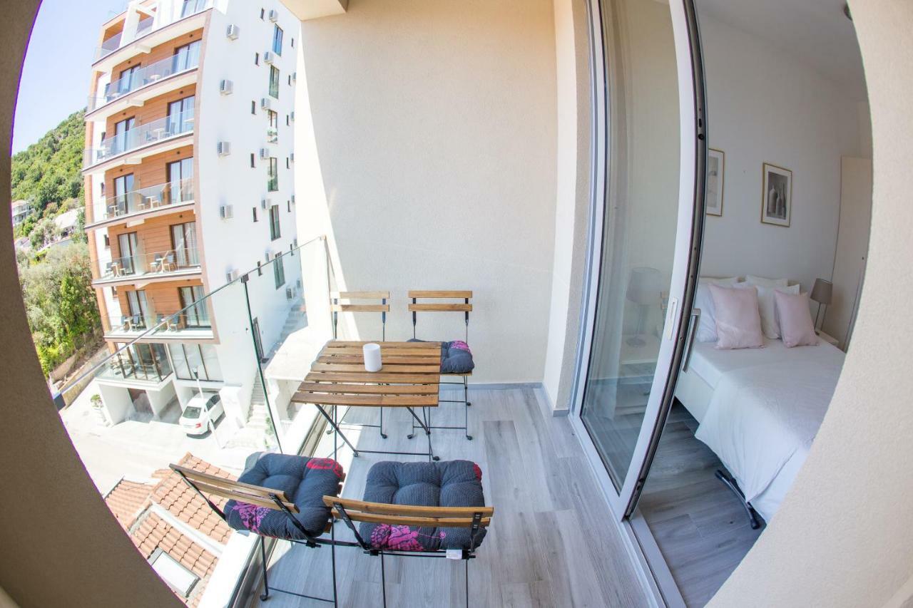 Apart Sky Residence With Sea View In Delmar Budva Exteriér fotografie